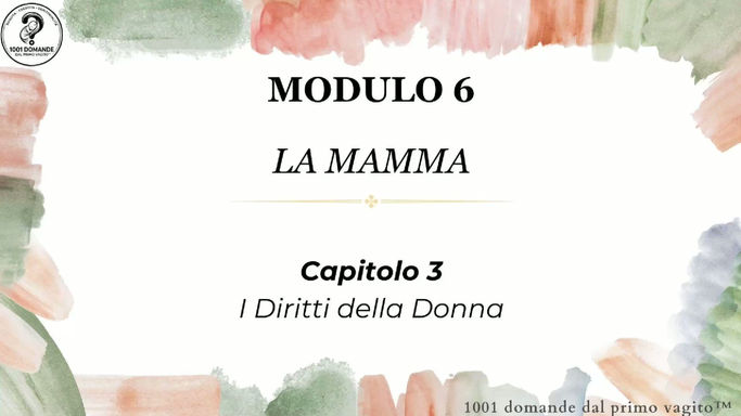 Capitolo 3: Maternità e tutele